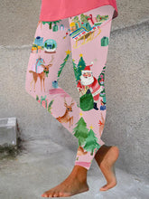Load image into Gallery viewer, Women's Christmas Print Skinny Leggings