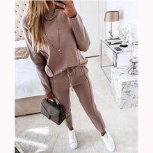 Load image into Gallery viewer, Casual Loose Long Sleeve Knitted Women's Suit