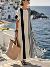 Load image into Gallery viewer, Ladies Loose Striped Dress