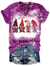 Load image into Gallery viewer, Women's Gnome Print Valentine's T-Shirt