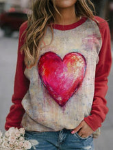 Load image into Gallery viewer, Casual Love Print T-Shirt