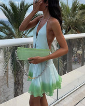 Load image into Gallery viewer, Fashion Gradient Mini Dress