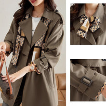 Load image into Gallery viewer, Women's Slimming Mid-Length Reversible Trench Coat