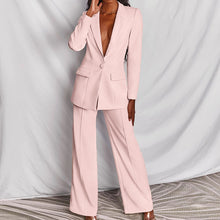 Load image into Gallery viewer, Fashion casual professional suit suit