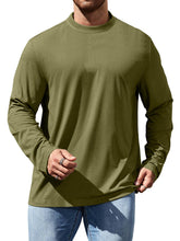 Load image into Gallery viewer, Men's Casual Round Neck Striped Loose Large Size T-Shirt