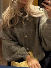 Load image into Gallery viewer, Stylish Solid Color Casual Bat-Sleeved Sweater Jacket