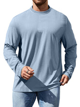 Load image into Gallery viewer, Men's Casual Round Neck Striped Loose Large Size T-Shirt