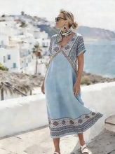 Load image into Gallery viewer, Women'S Casual Printed Loose-Fitting Dress