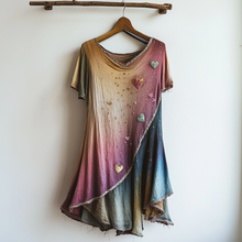 Load image into Gallery viewer, Embroidered Vintage Casual Dress 43d2