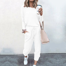 Load image into Gallery viewer, Comfy T-shirt&amp;Pants Two Pieces Set