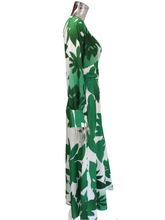 Load image into Gallery viewer, V-Neck Swing Waist Dress