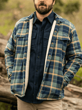 Load image into Gallery viewer, Men's Vintage Casual Lambswool Plaid Jacket Shirt