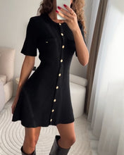 Load image into Gallery viewer, Casual All-match Crewneck Knitted Dress