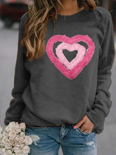 Load image into Gallery viewer, Women's Valentine's Day Printed Long Sleeve Sweatshirt