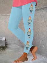Load image into Gallery viewer, Women's Christmas Colorful Chicken Print Skinny Leggings