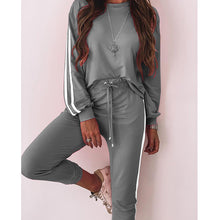Load image into Gallery viewer, Ladies Fashion Loose Round Neck Long Sleeve Casual Suit
