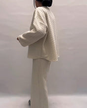 Load image into Gallery viewer, Casual Round Neck Top &amp; Pants Two-Piece Set