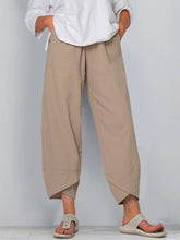 Load image into Gallery viewer, Greattioa-Women Cotton Pants Spring Summer Casual Pants