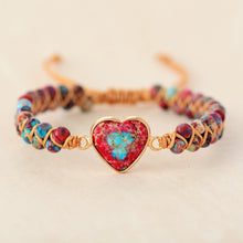 Load image into Gallery viewer, Passionate Heart Jasper Bracelet