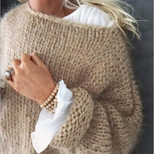 Load image into Gallery viewer, Casual Mohair Warm Knitted Sweater