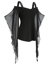 Load image into Gallery viewer, Vintage Witch Irregular Slimming Camisole Top