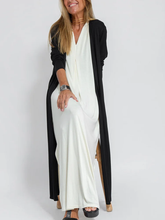 Load image into Gallery viewer, Elegant Solid Color Sleeveless Maxi Dress