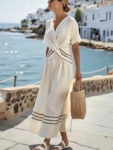 Load image into Gallery viewer, Women'S Loose Striped Print Dress