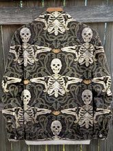 Load image into Gallery viewer, Vintage Skull Print Casual Denim Jacket