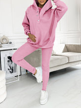 Load image into Gallery viewer, Hooded Casual and Comfortable Sweatshirt Suit