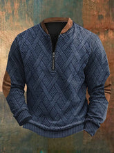 Load image into Gallery viewer, 🔥Buy 3 Get 10% Off🔥Men's Retro Western Print Zip-Up Sweatshirt