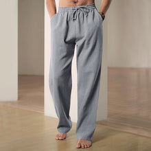 Load image into Gallery viewer, Men's Breathable Linen Loose Casual Pants