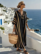 Load image into Gallery viewer, Women'S Contrast Striped Dress