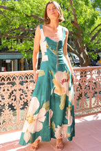 Load image into Gallery viewer, Everyday Multicolor Square Neck Floral Print Maxi Dress