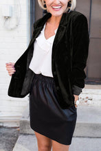 Load image into Gallery viewer, Chic Influencer Velvet Blazer