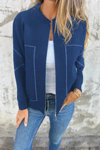 Load image into Gallery viewer, Casual Round Neck Zipper Thin Jacket (Buy 2 Free Shipping)