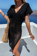 Load image into Gallery viewer, Sailing The Sea Knitted Cover Up Dress