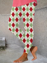 Load image into Gallery viewer, Women's Christmas Print Skinny Leggings