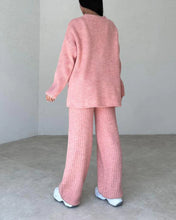 Load image into Gallery viewer, Long Knitted Three-Piece Set