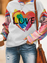 Load image into Gallery viewer, Fashion Print Long-Sleeved Sweatshirt
