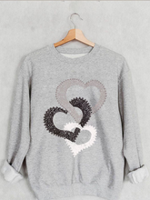 Load image into Gallery viewer, Valentine's Casual Love Print Sweatshirt