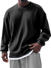 Load image into Gallery viewer, Men's Casual Solid Color Pit Long Sleeve T-Shirt