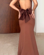 Load image into Gallery viewer, Sexy Backless Bow Dress