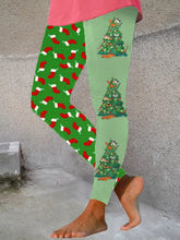 Load image into Gallery viewer, Women's Christmas Print Skinny Leggings