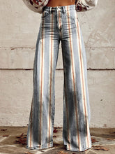 Load image into Gallery viewer, Women's Vintage Print Casual Wide Leg Pants