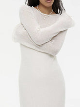 Load image into Gallery viewer, Holiday Style Knitted Hollowed-Out Dress &amp; Vest Set