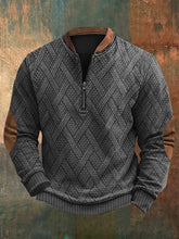 Load image into Gallery viewer, 🔥Buy 3 Get 10% Off🔥Men's Retro Western Print Zip-Up Sweatshirt