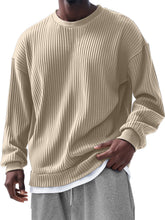 Load image into Gallery viewer, Men's Casual Solid Color Pit Long Sleeve T-Shirt