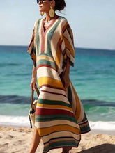 Load image into Gallery viewer, Women'S Loose Striped Print Dress
