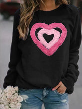 Load image into Gallery viewer, Women's Valentine's Day Printed Long Sleeve Sweatshirt