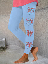 Load image into Gallery viewer, Women's Christmas Colorful Bow Print Skinny Leggings
